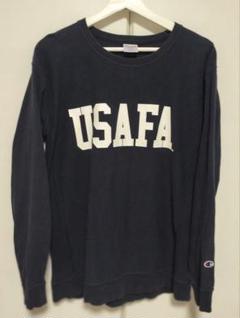 チャンピオン リバースウィーブ USAFA 長袖 Tシャツ ロンT ミリタリー チャンピオン リバースウィーブ USAFA 長袖 Tシャツ ロンT