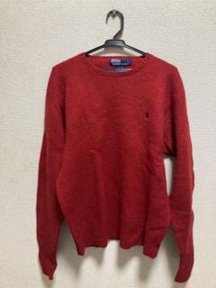Polo by Ralph Lauren レッドセーター Lサイズ
