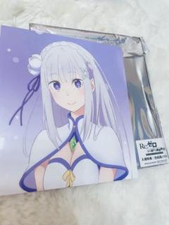 エミリアのサイン色紙 Re:ゼロから始める異世界生活 リゼロ エミリア ミニ色紙