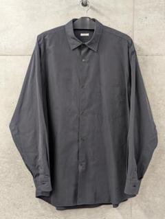 COMOLI(コモリ) 24SSヨリ杢 ワークシャツ長袖シャツZ01-02004