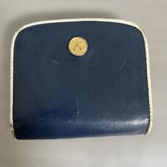 未使用 KITAMURA キタムラ 現行 折り財布 ロゴ ステッチ ブルー 二折財布｜キタムラオンラインショップ