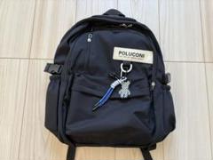 キッズ リュック バッグパック 黒 シンプル 通学バックパック 女の子