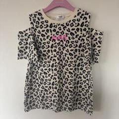 X-girl stages✩.*˚肩あきTシャツ 140