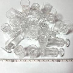 20個 パフェグラス大02 ミニチュア ドールハウス ハンドメイド