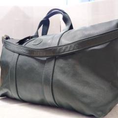 美品】LONGCHAMP ボストンバッグ シボ革 フランス製 保存袋付