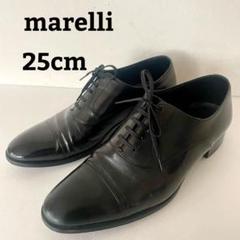Marelli マレリー ビジネスシューズ 25EE ブラック 日本製 メンズ