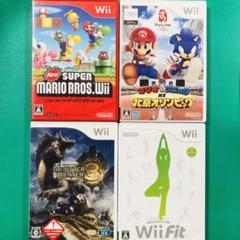 Wii スーパーマリオ マリオ＆ソニック 北京オリンピック モンハン3 fit