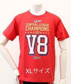 特別価格 優勝記念Tシャツ(V8) レッド XL