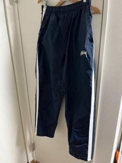 stussy トラックパンツ　ナイロンパンツ　90s 白タグ　USA製　Lサイズ