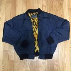 VERSACE CLASSIC V2 中綿 ジャケット ネイビー