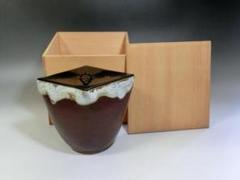 茶道具　七宝透かし　菓子鉢　福森守比古　共箱　阿漕焼　菓子器　鉢　夏　陶芸　稽古 茶道具 七宝透かし 菓子鉢 福森守比古 共箱 阿漕焼 菓子器 鉢 夏