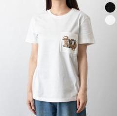 MaxMara マックスマーラ ロゴ刺繍Tシャツ Mサイズ ホワイト