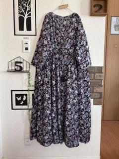 高山都 × FRAMeWORK　コットンシャツワンピース　ロング　コラボ　黒 oblect 高山都さんコラボドットワンピの通販 by さにょろ's shop