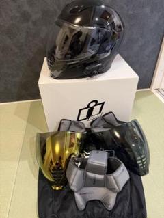 超美品icon（アイコン）フルフェイスヘルメット ブラックXL 2025年最新】Yahoo!オークション -icon ヘルメットの中古品
