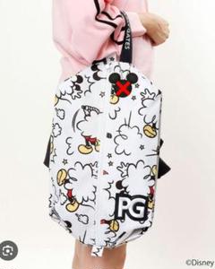 【美品】パーリーゲイツ ミッキー ディズニーコラボ シューズケース PG