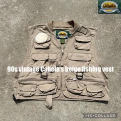 90-00's Cabela's Fishing Vest L / カベラス フィッシング