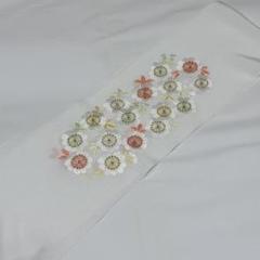 ＜超特価＞みふじ - 正絹刺繍半衿(新品未使用品)