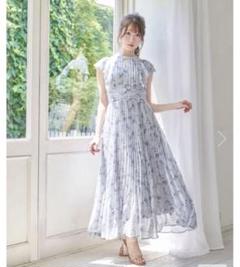 【限定価格】Rosemuse pleats floral print dress floral print pleats dress – BUNNY APARTMENT