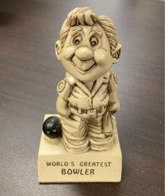 アメリカンビンテージ　置物　WORLD'S GREATEST BOWLER