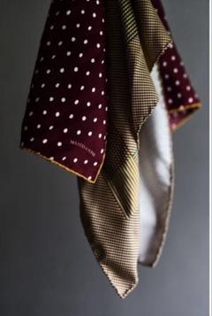 MAATEE＆SONS マーティーアンドサンズ　シルクスカーフ MAATEE&SONS SKIRF マーティーアンドサンズ スカーフ（MT3103-0199）