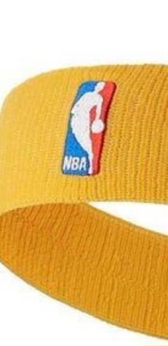 新品 NIKE NBA ヘッドバンド バスケットボール プロ使用モデル 黄