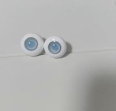カスタムドール用目 青 グラスアイ glass eye 16mm