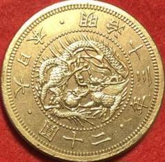 旧20円金貨、明治3年並品400万‼️の品、超レア❗超貴重❗目立った傷や汚れナシ 旧20円金貨、明治3年並品400万‼️の品、超レア❗超貴重❗目立っ