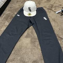 【ホワイトソックス】【スウェット トレーナーセットアップ】【ストリー　set価格 ホワイトソックス】【スウェット トレーナーセットアップ