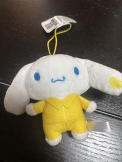 シナモロール カラフルジャージ・つなぎマスコット 黒 ブラック