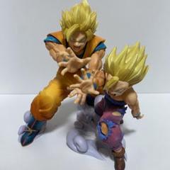 ドラゴンボール　一番くじ　孫悟空　孫悟飯　親子かめはめ波　フィギュア　ラストワン
