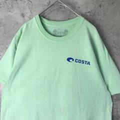 Z13古着　Tシャツ グリーン　バックプリント