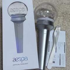 aespa ペンライト　一度使用 aespaのペンライト aespa ペンライト エスパ 公式ペンライト