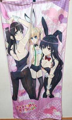 14 美品　 バニーガール プレミアムバスタオル冴えない彼女の育てかた