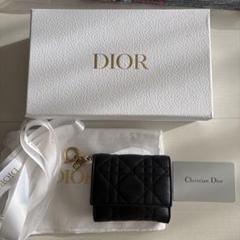 ✨未使用に近い・箱保証書付き✨Dior ロータスカナージュラムレザー