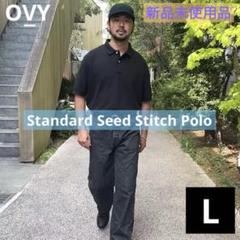【新品未使用】OVY Standard Seed Stitch Polo L Standard Seed Stitch Polo | OVY