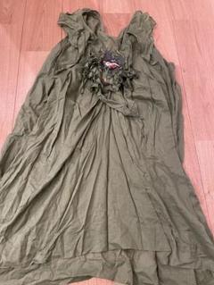 ❤️お値下げ★アルベロベロ❣️鮮やかチュニック ベージュ 【LASELASE(ラセラセ)】配色ステッチカノコスキッパー