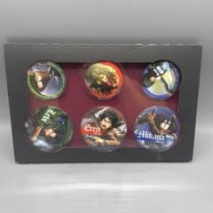 進撃の巨人 3DS ~死地からの脱出~ 大判缶バッジ(6種) トレジャーBOX 進撃の巨人 死地からの脱出 トレジャーBOX (限定版)【買取価格