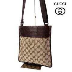 GUCCI グッチ ショルダーバッグ GGキャンバス サコッシュ スタッズ GUCCI - グッチ ショルダーバッグ サコッシュ GGキャンバス