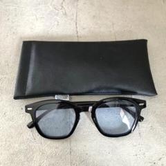 新品 SEVENTY FOUR サングラス ブラック×ライトブルーのサムネイル