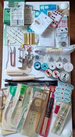 編み物と裁縫のお道具セット