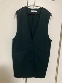 trois ダンボール切替 フーテッド ベストレディースパーカーtrois