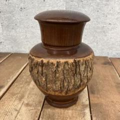 志戸呂焼白幡鳳悦作四耳 祖母懐壺花瓶フラワーベース花器茶壺茶道