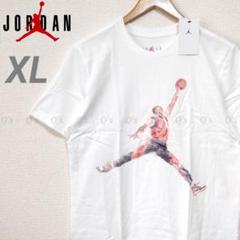ジョーダン ナイキ バスケ ジャンプマン Tシャツ 半袖 WH 新品 XL