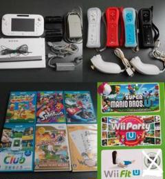 wiiU 本体　おまけソフト3本 任天堂Nintendo WiiU本体 ＋ソフト3本セット