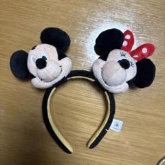 香港ディズニーランド　ミッキー・ミニー 　カチューシャ みんなでミキミニのカスタムカチューシャお揃いにしたよ✨ 朝