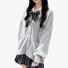 <WEGO> カーディガン グレー