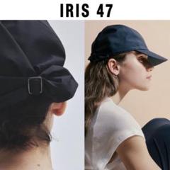 【くまもん】IRIS 47 ＊サテン バックリボン キャップ くまもん様 専用】IRIS 47 ＊サテン バックリボン キャップ
