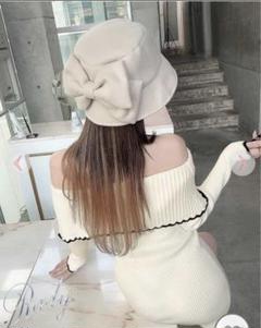 Rady ♡ リボンバケットハット 美品 rady リボンバケットハット 黒 - メルカリ
