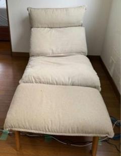 ②無印良品 ハイバックリクライニングソファ　オットマン　セット販売② 2025年最新】無印 リクライニングソファ オットマンの人気