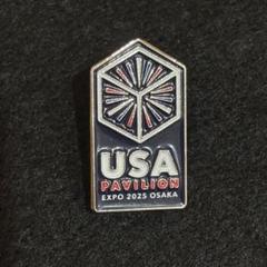 非売品】 大阪関西万博 アメリカ館 USA ピンバッジ スタッフピン